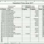 Allerbeste Kassenbuch Vorlage Muster Beispiel Excel Kostenlos