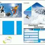 Allerbeste Motiv Alpen Und Ski Gutscheinvorlagen