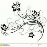 Am Beliebtesten Blumen Tattoo Schwarz Weiß Großen Hand Gezeichnet Bouquet