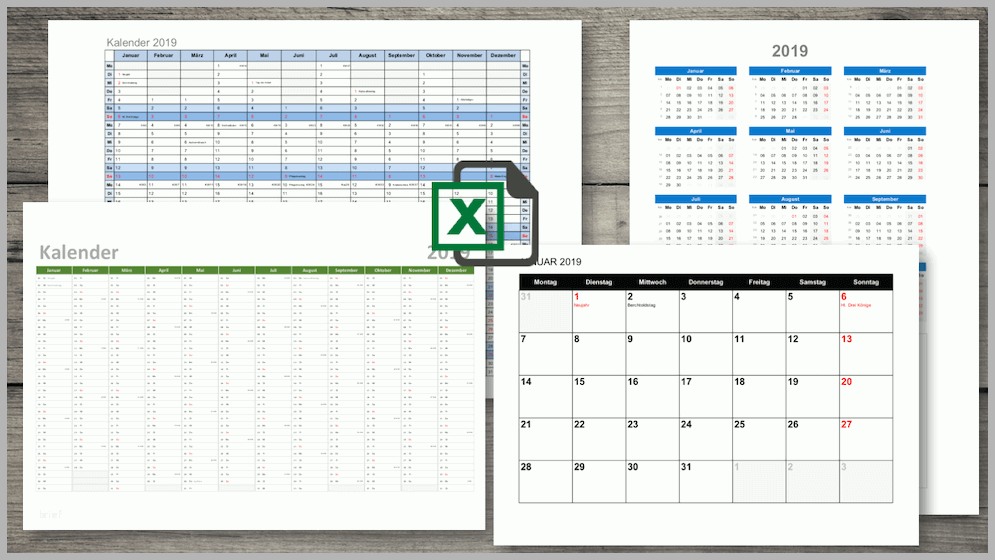 Am Beliebtesten Kalender 2019 Quartal with Excel Vorlagen Schweiz Muster