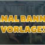 Angepasst Beste Kanal Banner Vorlage Deutsch German Full Hd