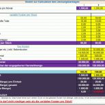 Angepasst Kalkulation Verkaufspreis Excel Vorlage – Gehen