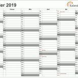 Atemberaubend Kalender 2019 Zum Ausdrucken Kostenlos