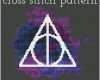 Atemberaubend Set Of 3 Purple Harry Potter Cross Stitch Pattern