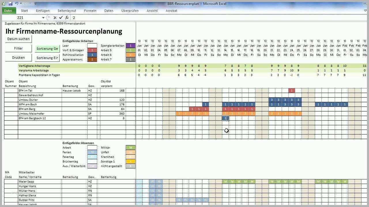 Atemberaubend Tutorial Excel Projektplan Projektablaufplan Terminplan