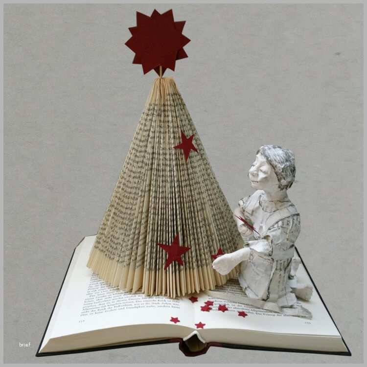 Außergewöhnlich Diy Weihnachtsbaum Aus Buch Falten Handmade Kultur
