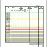 Außergewöhnlich Excel Arbeitszeitnachweis Vorlagen 2017