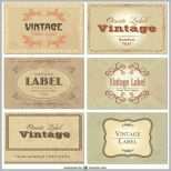 Außergewöhnlich Vektor Set Vintage Etiketten
