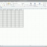 Ausgezeichnet Excelvorlage Erstellen