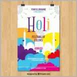 Ausnahmsweise Plakat Vorlage Für Holi Festival