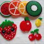 Beeindruckend Neu Bügelperlen Vorlagen Obst Perler Bead Ideas