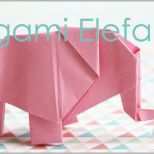 Beeindruckend origami Elefant Anleitung Talu