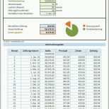 Bemerkenswert Excel Vorlage Tabelle Neu Ballonkredit Rechner