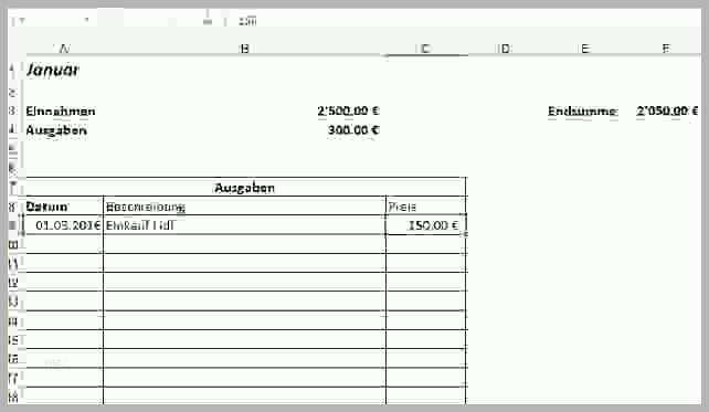 Bemerkenswert Luxus Excel Vorlage Haushaltsbuch — Omnomgno