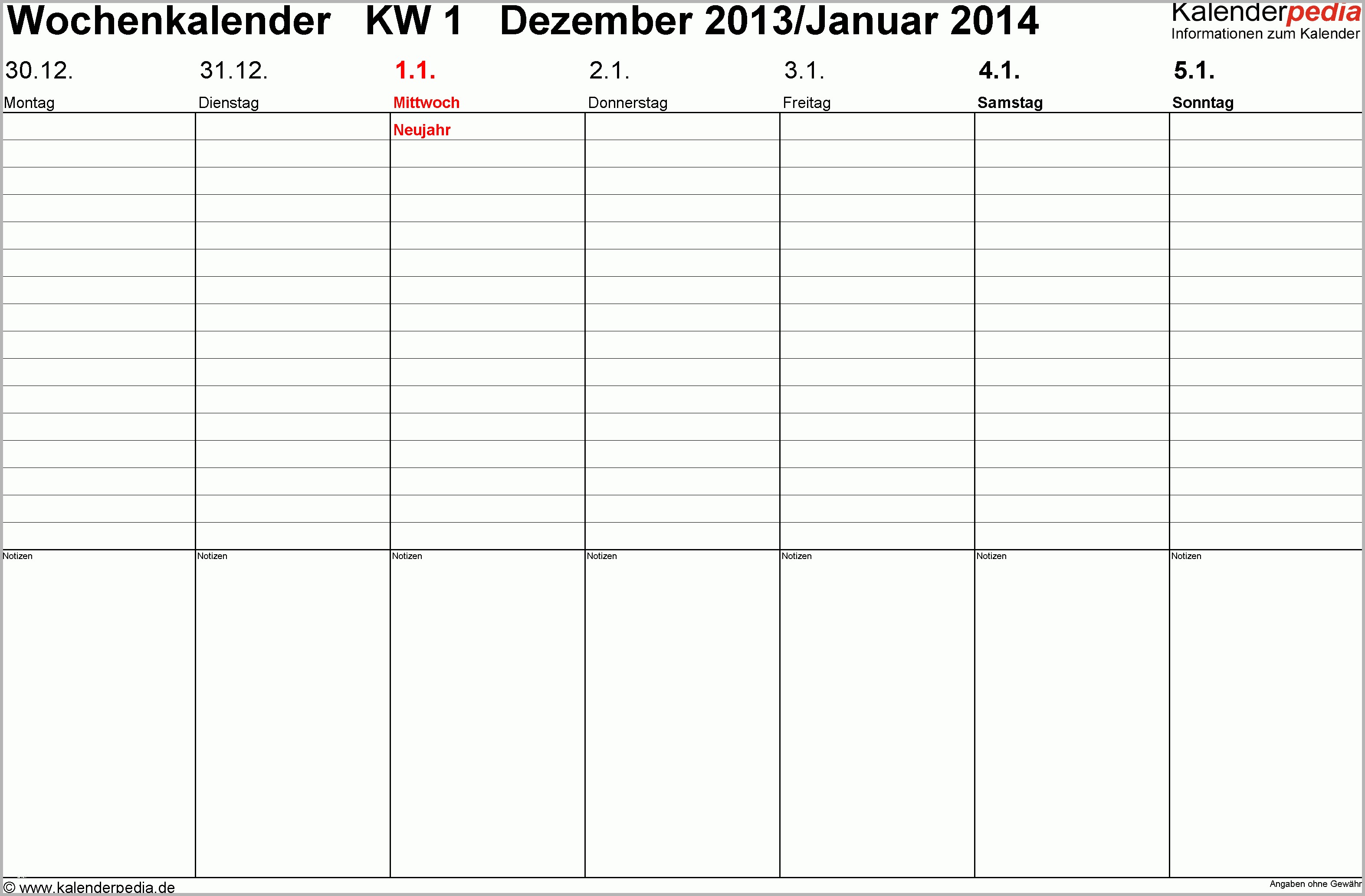 wochenkalender 2014 pdf vorlagen