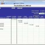 Bestbewertet Excel Vorlage Haushaltsbuch 2009 Download
