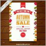 Bestbewertet Herbst Verkauf Plakat Vorlage