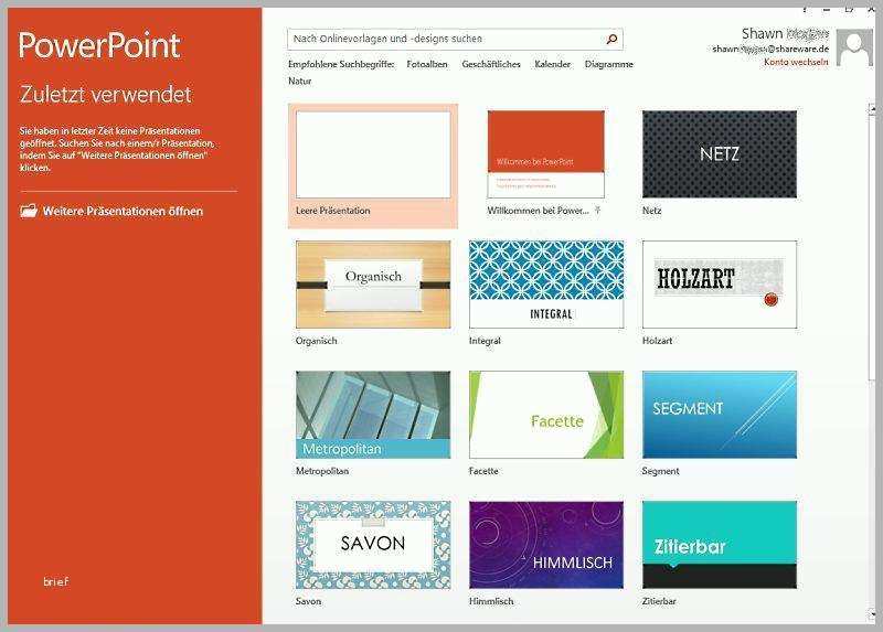 Beste Microsoft Powerpoint 2013 Download