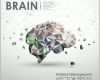 Einzahl Business Gehirn Moleküle Polygonalen Entwerfen