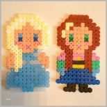 Einzahl Elsa and Anna Frozen Hama Beads by Nikknoo