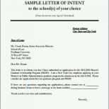 Einzahl Example Letter Intent Awesome Letter Intent Vorlage