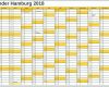 Einzahl Kalender 2018 Hamburg Ausdrucken Ferien Feiertage