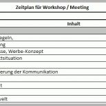 Einzahl Zeitplan Meeting Excel Vorlage