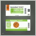Empfohlen Basketballspiel Ticket Vorlage