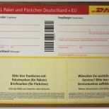 Empfohlen Dhl Paketschein Paketmarke Post Paket