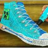 Empfohlen Minecraft Converse Shoes with Creeper Diy 3d Pen