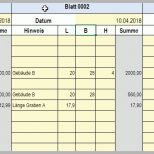 Erstaunlich Gaeb Ausschreibungen Excel Aufmaß Als Da11 Nach Reb 23