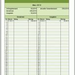 Erstaunlich Kostenloses Kassenbuch Als Excel Vorlage