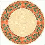 Erstaunlich Mosaik Vorlagen Vorlage Rom 60 D=60cm Günstig Kaufen