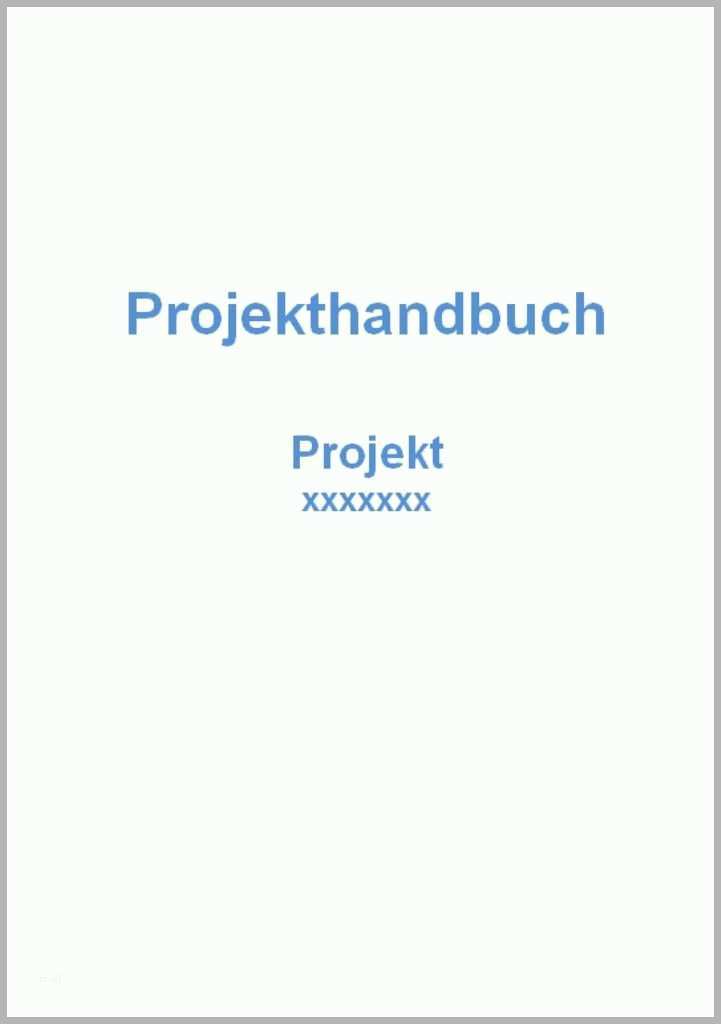 Erstaunlich Projekthandbuch Vorlage