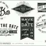 Erstaunlich Vintage Save the Date Overlays Graphic Objects