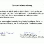 Exklusiv File Einverständniserklärung Ernst Fuchs Schönbach