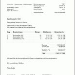 Exklusiv Rechnungsvorlage Schweiz Im Word &amp; Excel format Kostenlos