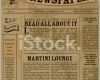 Exklusiv Vintage Zeitung Layout Design Vorlage Stock Vector