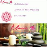 Fabelhaft Gutscheine Für Eine Aroma Öl Massage Thaimassage Manee