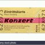 Fabelhaft Konzert Ticket Retro Altmodische Konzert