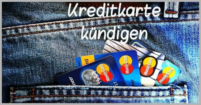 Fabelhaft Kündigung Kreditkarte Vorlage – Kostenlos Vorlagen