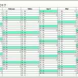 Fabelhaft Zweiseitiger Kalender 2017 Excel Pdf Vorlage Xobbu