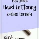 Fantastisch Kostenlos Hand Lettering Lernen Line Vorlagen En