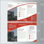 Fantastisch Red Elegance Business Trifold Business Leaflet Brochure