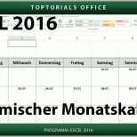 Faszinieren Dynamischen Monatskalender Erstellen Download Excel