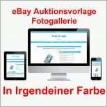 Faszinieren Ebay Vorlage Auktionsvorlage HTML Fotogallerie Template