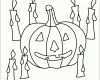 Faszinieren Halloween Malvorlage Kostenlos Mit Kerzen Und Kuerbis