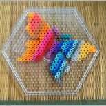Faszinieren Rainbow butterfly Perler Beads Hama