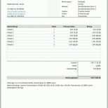 Großartig Rechnungsvorlage Schweiz Für Word &amp; Excel Kostenlos