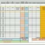 Hervorragen 64 Erstaunlich Zeiterfassung Excel Vorlage Kostenlos